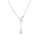 Celestial Moon & Star Necklace