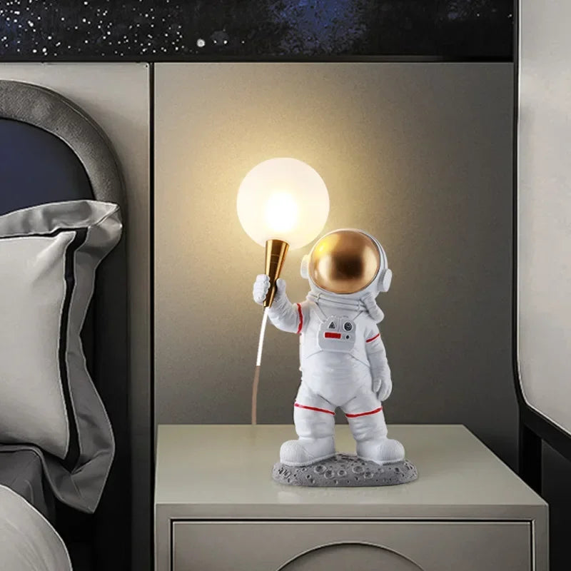 Lunar Explorer Astronaut Wall Light