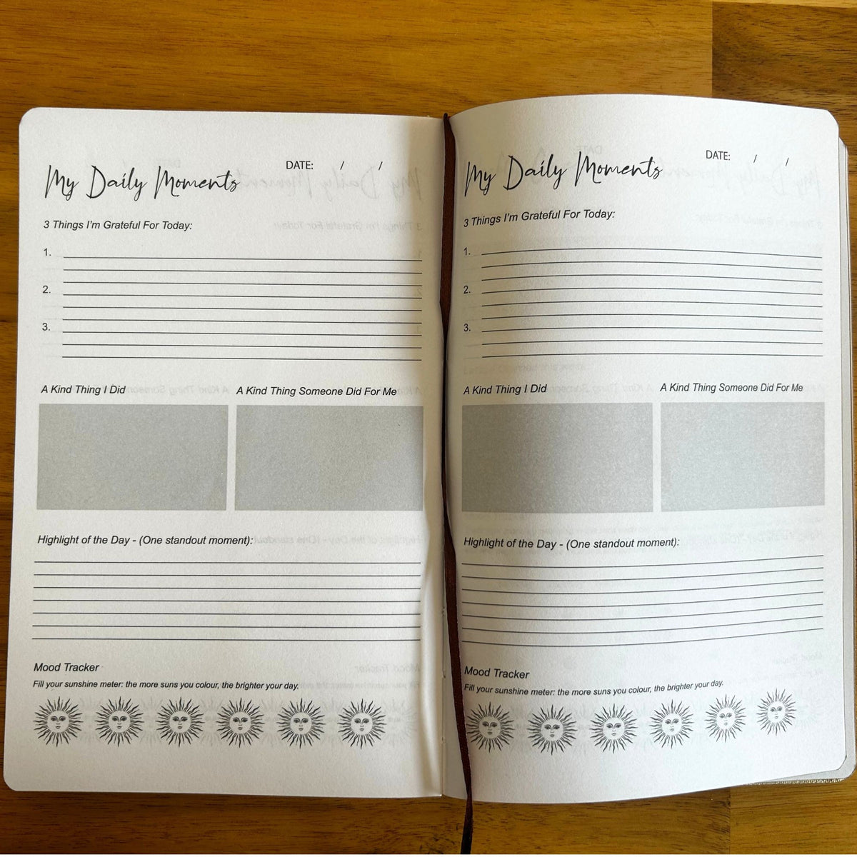 Solar Days — Ivory Gratitude Journal