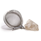 Celestial Gemstone Tea Strainer — Smoky Quartz
