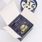 Zodiac Crystal Candle & Gemstone Bracelet — Capricorn