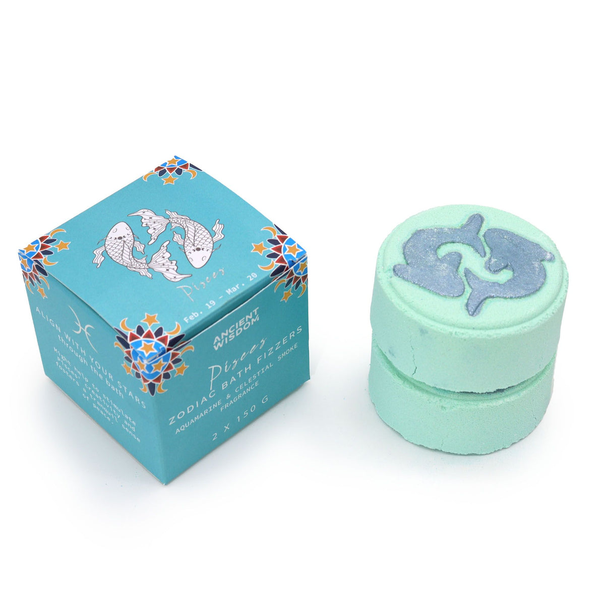 Zodiac Bath Fizzers — Pisces