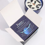 Zodiac Crystal Candle & Gemstone Bracelet — Pisces