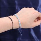 Zodiac Crystal Candle & Gemstone Bracelet — Pisces