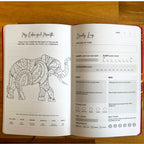 Celestial Wellness Journal — Midnight Zodiac