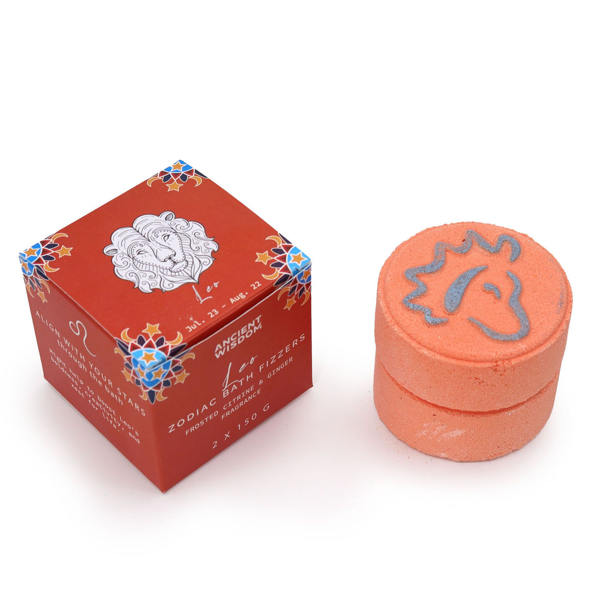 Zodiac Bath Fizzers — Leo