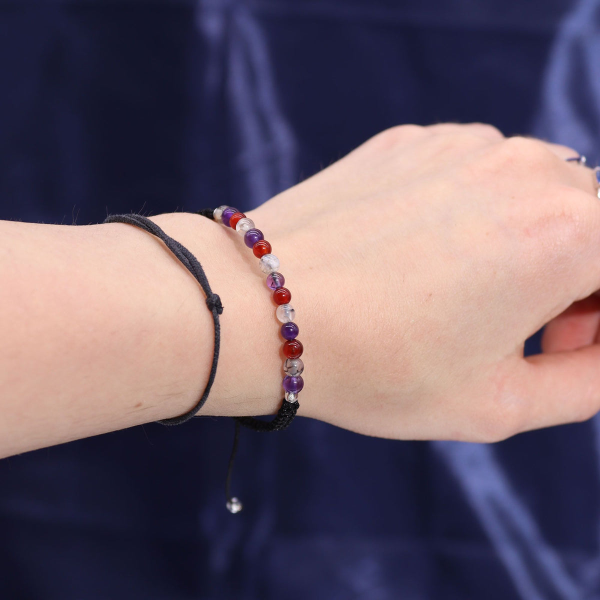Zodiac Crystal Candle & Gemstone Bracelet — Virgo