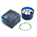 Zodiac Crystal Candle & Gemstone Bracelet — Libra