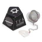 Celestial Gemstone Tea Strainer — Rock Quartz