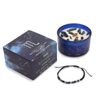Zodiac Crystal Candle & Gemstone Bracelet — Scorpio