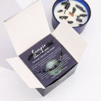 Zodiac Crystal Candle & Gemstone Bracelet — Scorpio