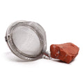 Celestial Gemstone Tea Strainer — Red Jasper