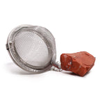 Celestial Gemstone Tea Strainer — Red Jasper