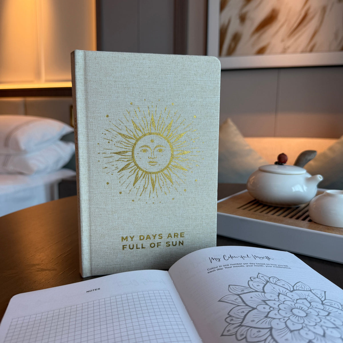 Solar Days — Ivory Gratitude Journal