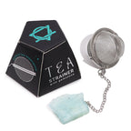 Celestial Gemstone Tea Strainer — Aquamarine