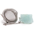 Celestial Gemstone Tea Strainer — Aquamarine