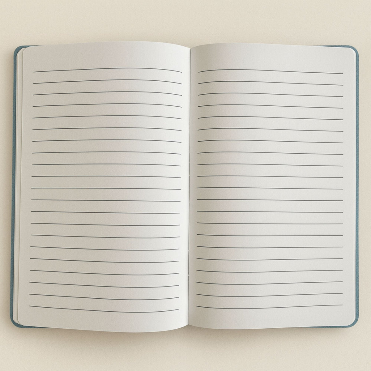 Moon Child Velvet Notebook — Midnight Blue