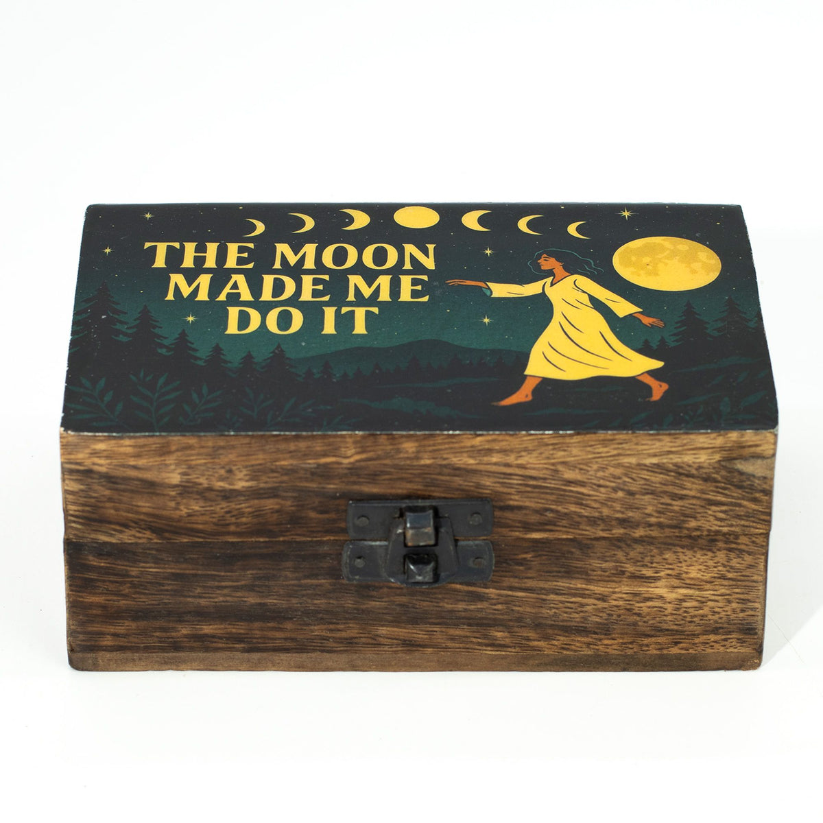 Moon Made Me Do It — Enamel Keepsake Box