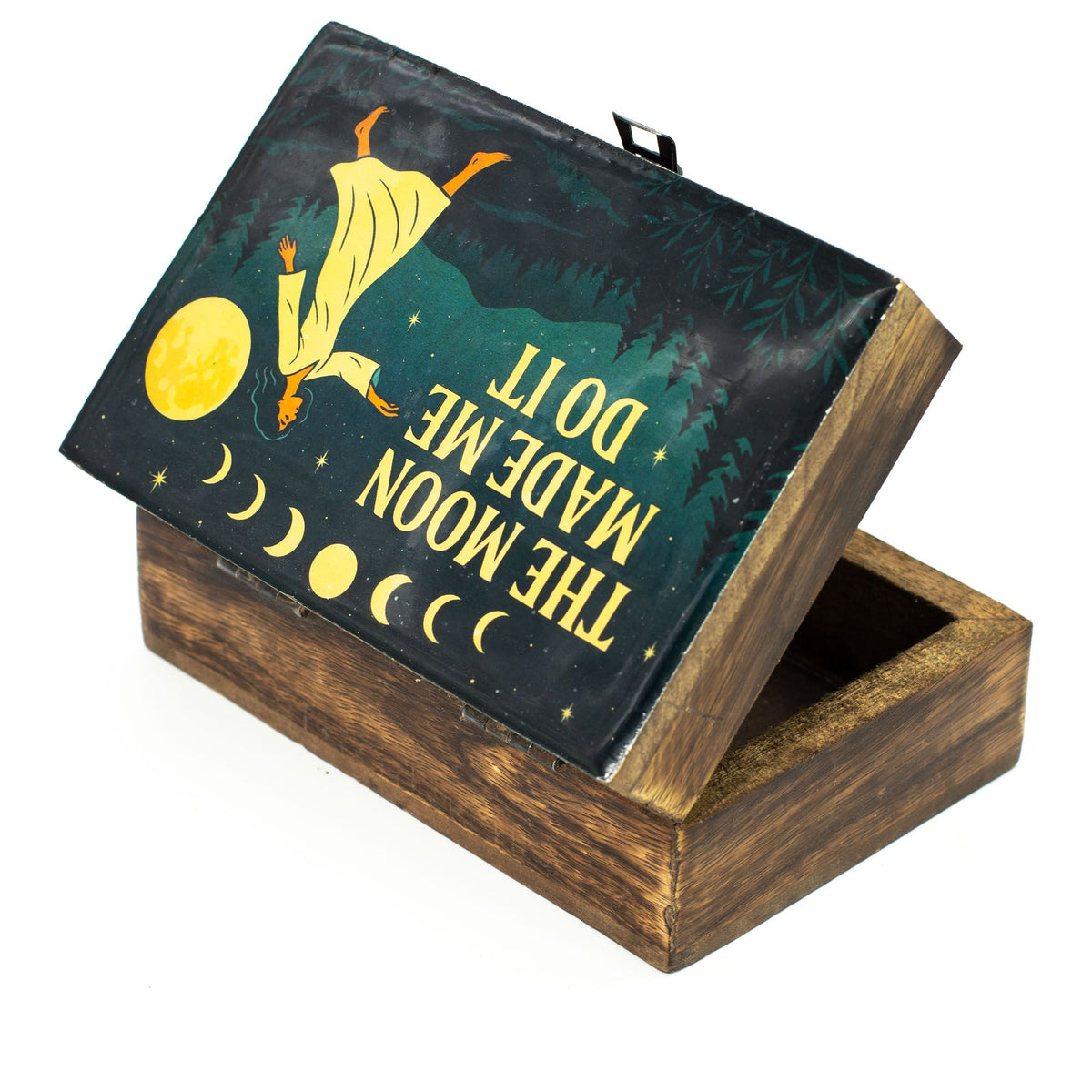Moon Made Me Do It — Enamel Keepsake Box