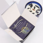 Zodiac Crystal Candle & Gemstone Bracelet — Gemini