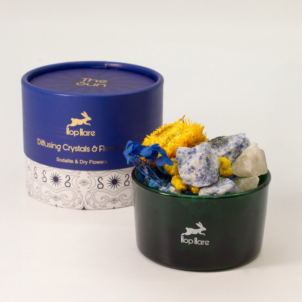 Solar Bloom — Diffusing Crystal & Floral Set